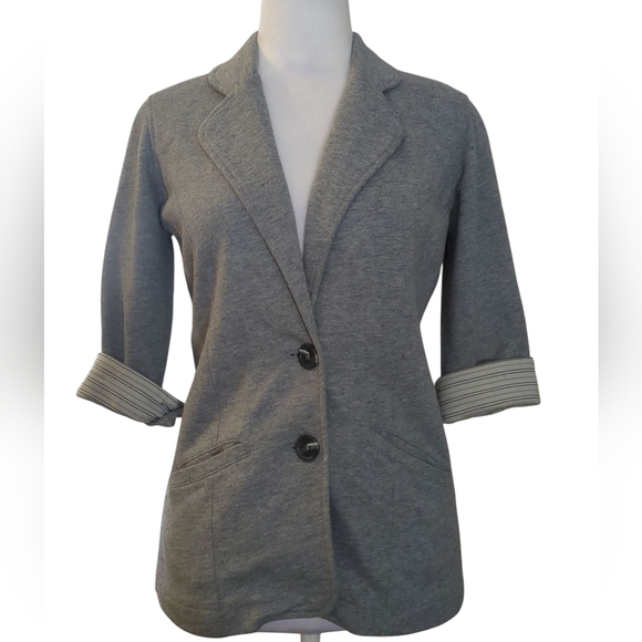 Lucky Brand Jackets & Blazers - Lucky Brand Women's Charcoal Blazer Size Xs